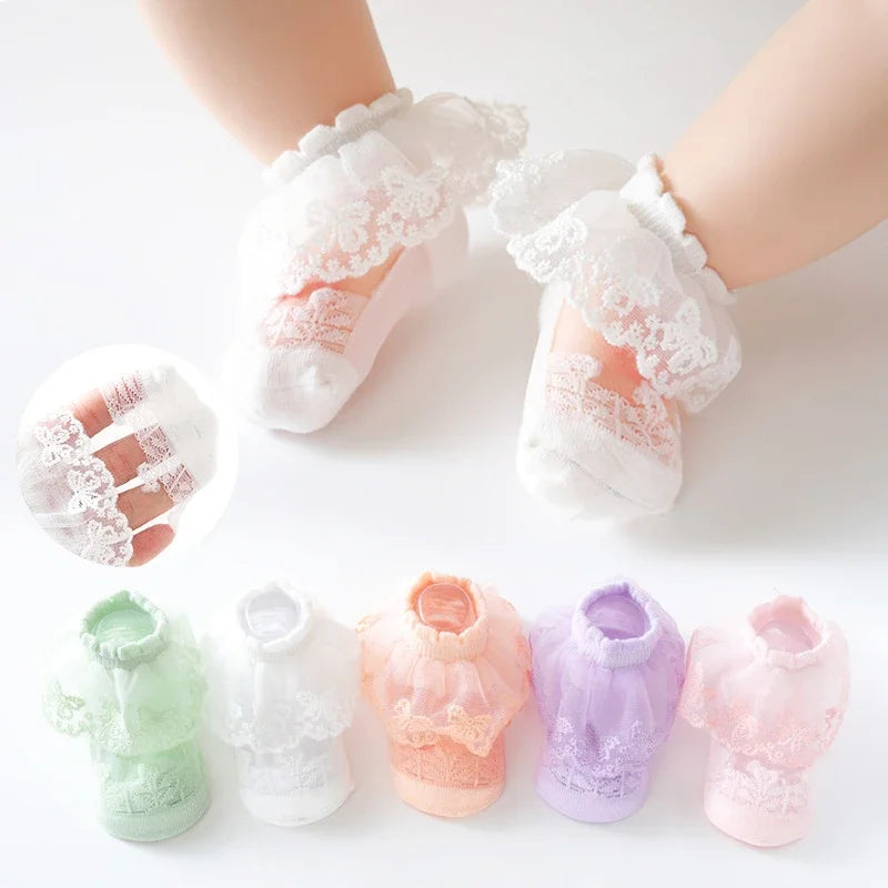 Oem Classic Cool Soft Cotton Crew Logo Custom Funny Fashion Anti-slip Cute Kids Socks