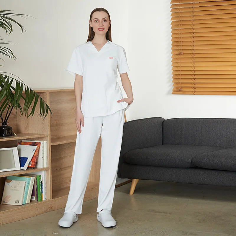 42010 Hot Sell Operating Room Dropship Nursing Clothes Nurse Uniform Anti-s Gloves for Nursing