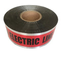 Underground Detectable Caution Tape Traceable Magnetic Marking 50mm Width 0.05mm Thick OPP/AL/PE Material DT006 Model Warning