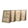 Jewelry display rack Cream-colored vertical multi-purpose jewelry display props plate