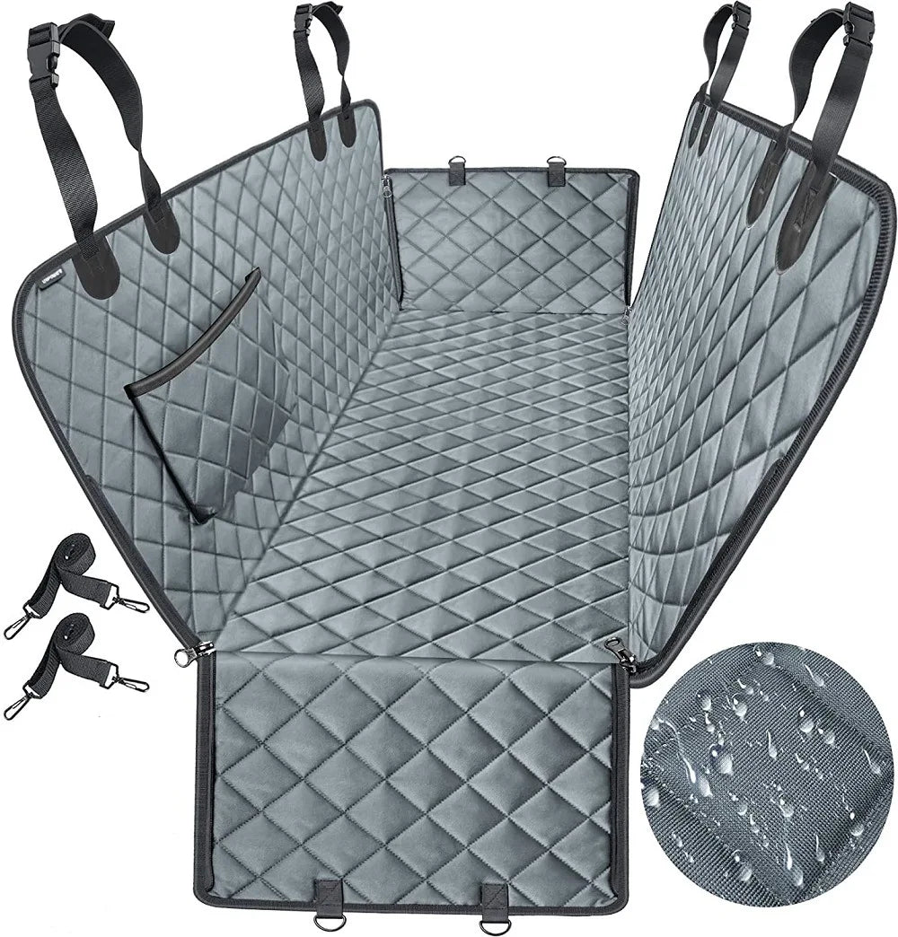 Kingtale Customized Waterproof Scratch Proof Nonslip Dog Seat Cover Pet Car Mat