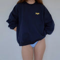F230660 Custom OEM Private Label Streetwear Drop-Shoulder Sleeve Plain Print Pullover Sweatshirt Designer Custom Hoodie Women