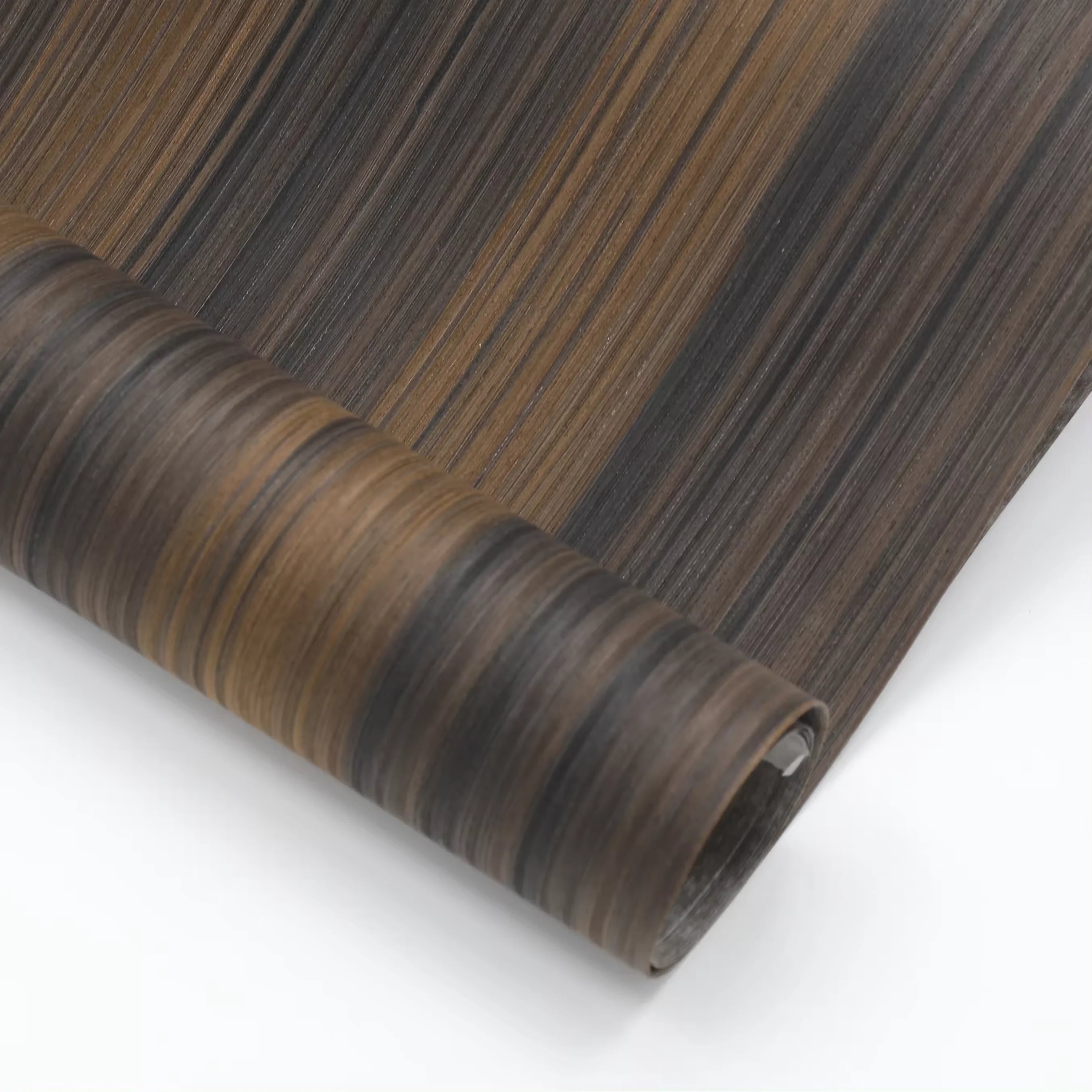 Greenland 2024 /ISO Certified Smoked Eucalyptus Wood Veneer MDF Plywood Furniture for Hotel Use 0.40mm Thickness Fleece