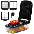 Multifunctional Stainless Steel Vegetable Slicer Modern Cross-Border Kitchen Onion Dicer Divine Utensil for Slicing Veggies