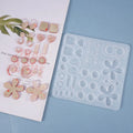 DIY Jewelry Earring Silicone Mold Resin Pendant Mold for Necklace