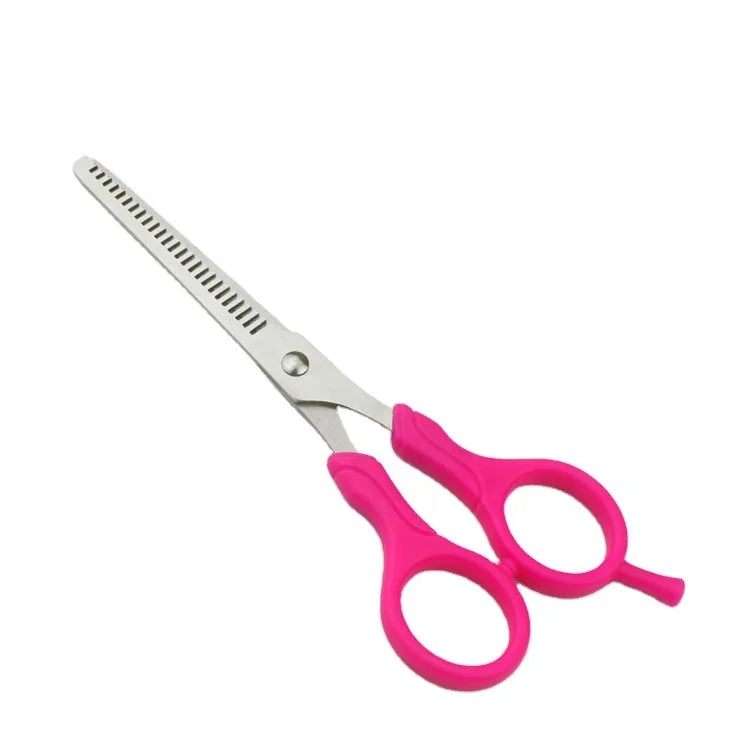 Hair Styling Tools Classic Design Plastic Handle Sharp Professional Thinning Hair Scissors