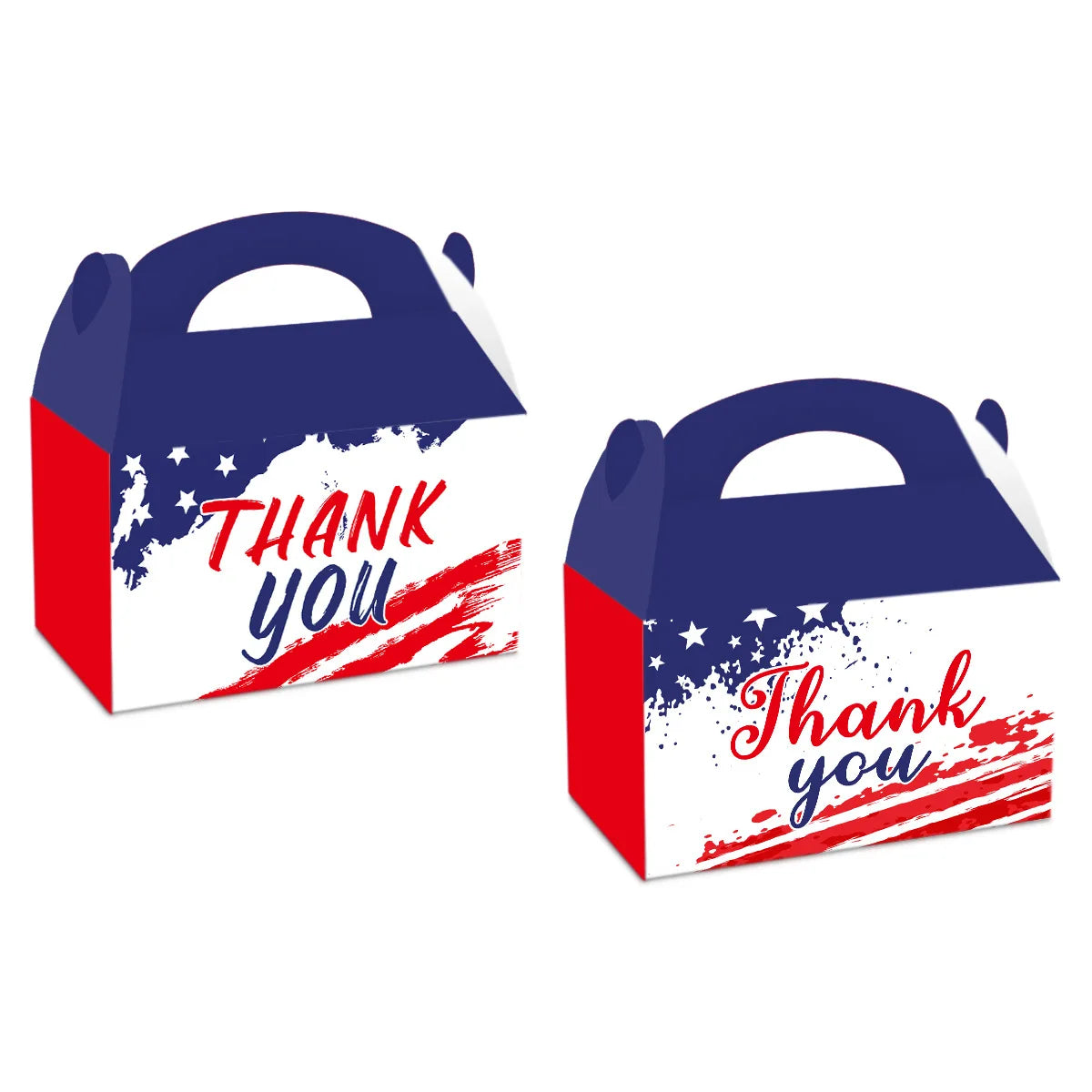 2026 US Independence Day Decorative Handcases Patriotic Day Biscuits Snacks Gift Boxes Wholesale