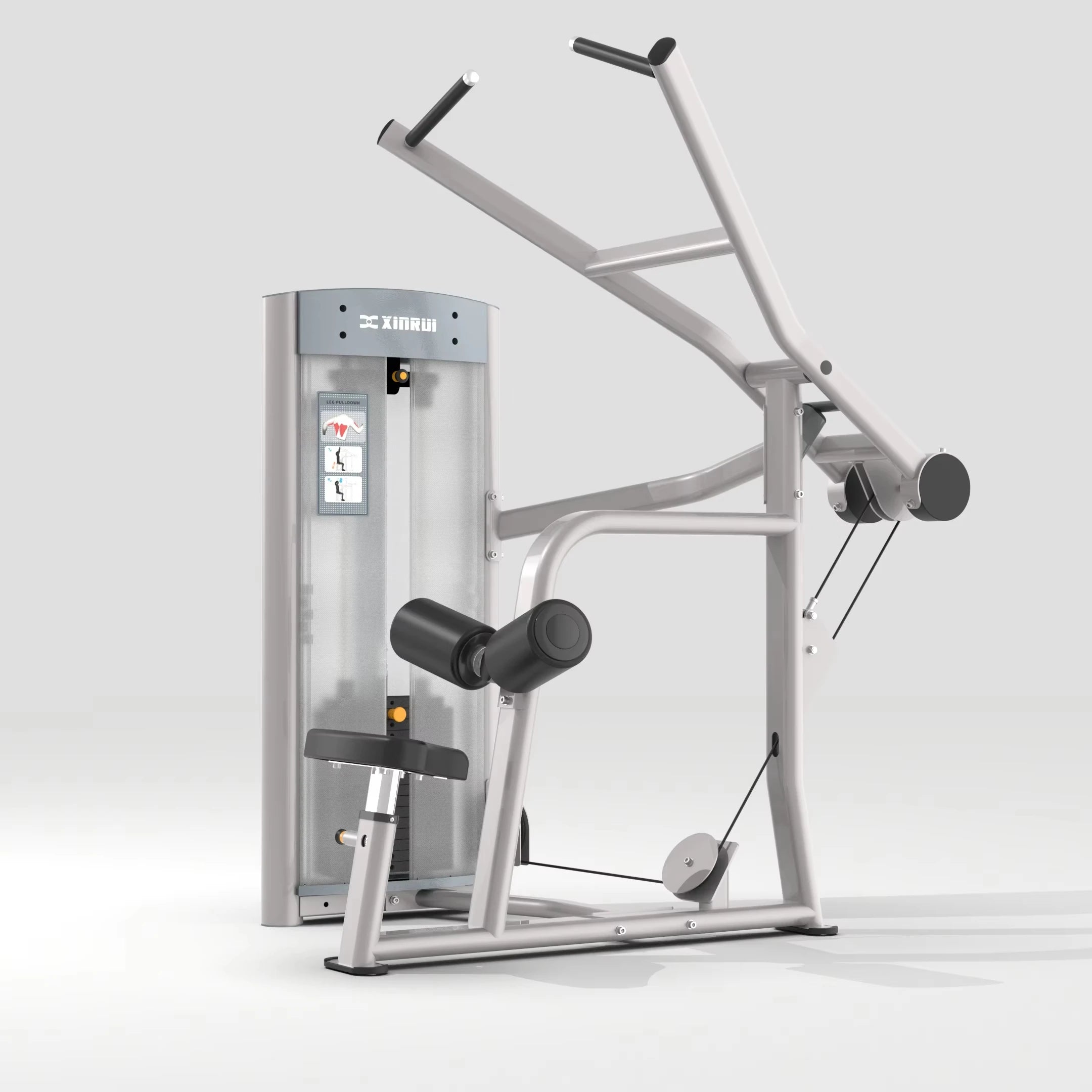 Lat Pulldown Gym Equipment Pin Loaded Fitness Machine High Row Machine Fitness Equipment with China Factory Price