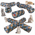 Wholesale Printed Detachable Foldable Large Pet Cat Tunnel Bed
