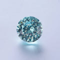 Paraiba  Portuguese  Cut 10mm Round Shape Luxury Designer Wedding Ring Sapphire Stone