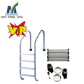 China Supplier Swimming Pool Stainless Steel Step Ladder/ Safety Handrail Pool Ladder