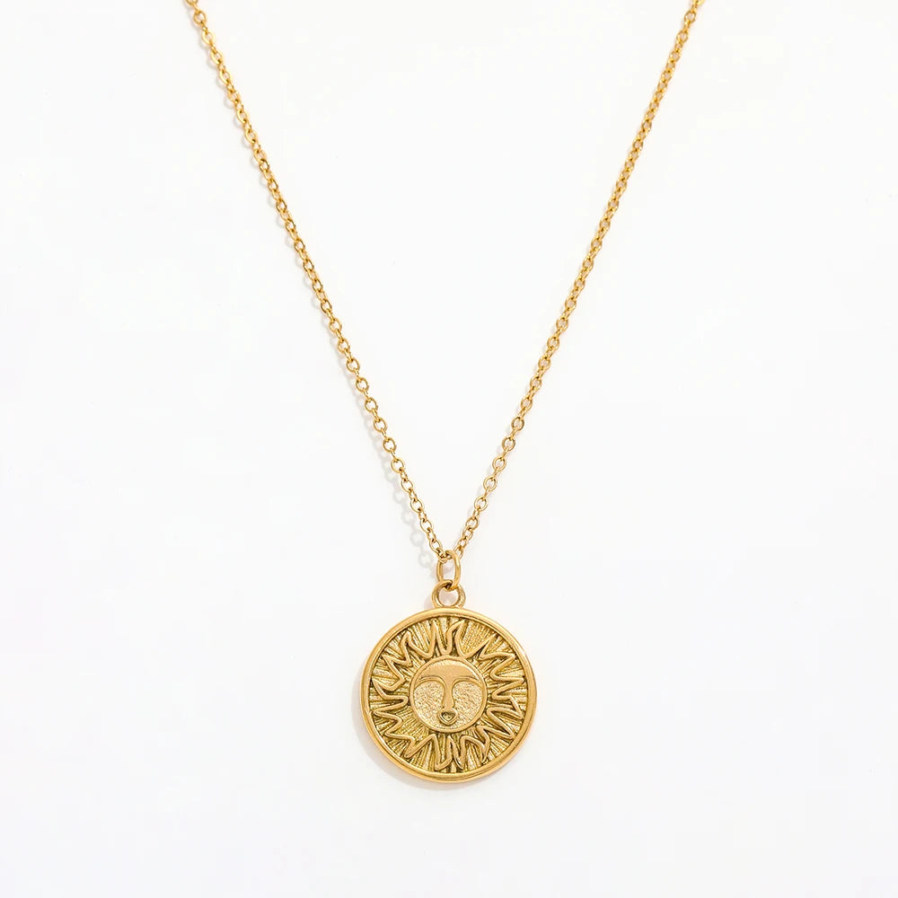 Joolim Jewelry 18K Gold Plated Pendant Necklace Stainless Steel Necklace Customized Necklace Wholesale