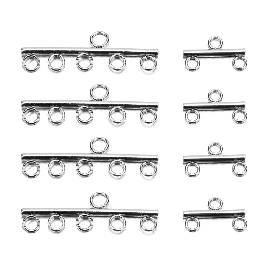 OT Buckle Stainless Steel DIY Jewelry Component Connector for Layer Chain Necklace