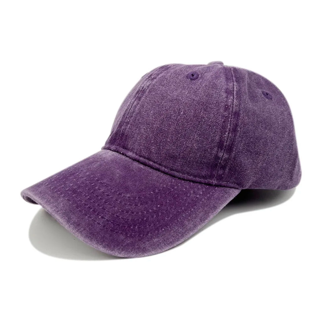 Customizable Street Golf Baseball Caps Sporty Oxford Fabric With Checked Design
