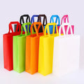 Professional Manufacturer's Custom Waterproof RPET Tote Shopping Bag Handled Non-Woven Recycled Cartoon Design