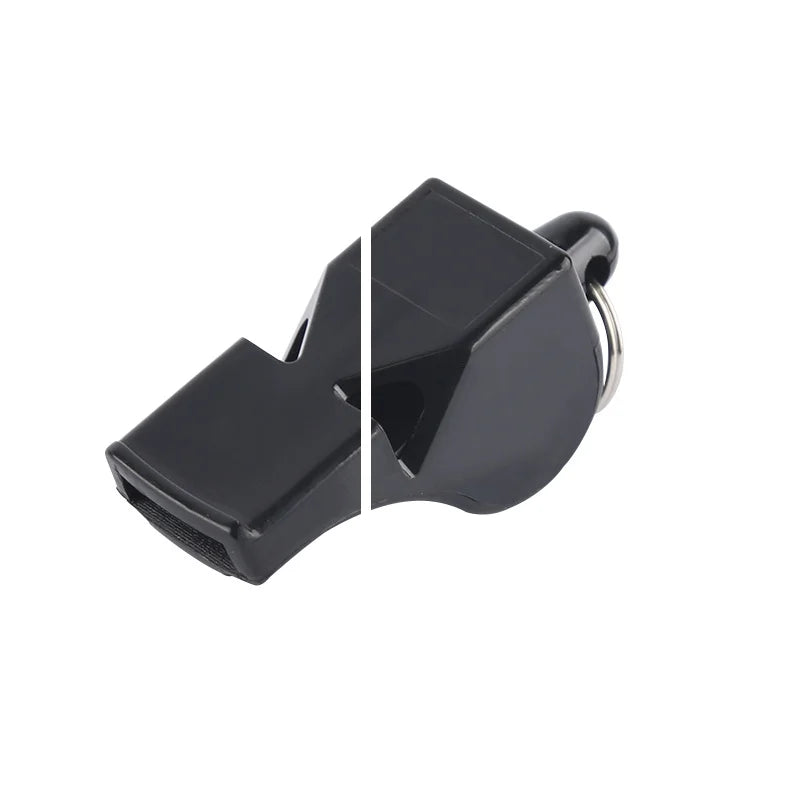 Premium All Sports Referee Whistle No Ball Lanyard Design Best Coach Rubber Mouthpiece Survivability Plastic Whistle
