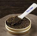Customized logo White 9cm Exquisite Natural Shell Caviar Spoon Mother of Pearl Spoon