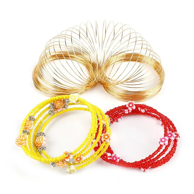 Hot Sale Stainless Steel Memory Bead Wire for Bracelet Making Jewelry Memory Steel Wire