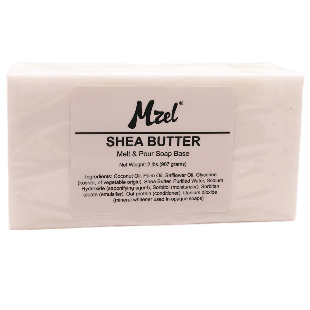 Private Label Natural 2 Lbs Handmade Melt and Pour Shea Butter Soap Base