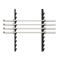 Home Gym Fitness Customized Durable Multilayer Metal Barbell Storage Wall Mounted Indoor Fitness Rack