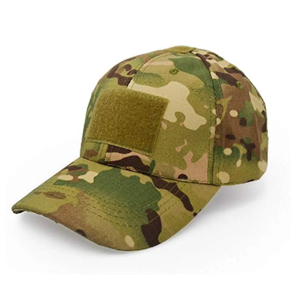 Promotional 6-Panel Tactical Cap Camouflage Outdoor Hunting Ball Cap Hat Personal Defense Equipment