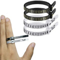 Custom Logo Ring Sizer Plastic Ring Sizer Ring Size Measuring Tool for Jewelry Store
