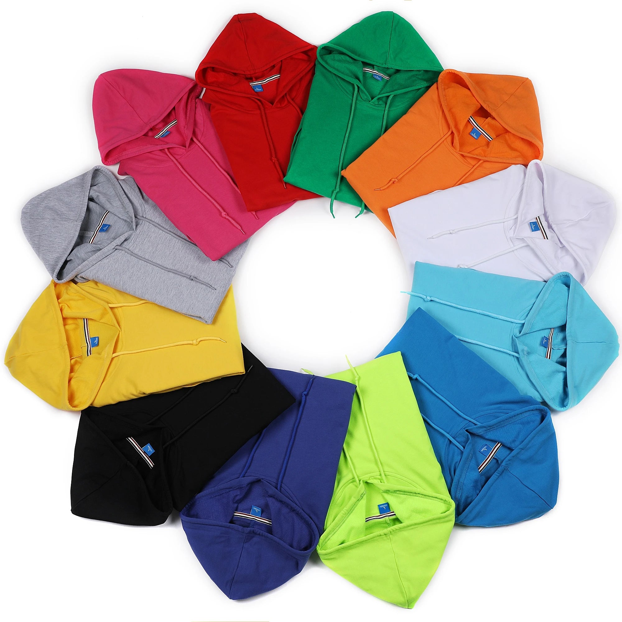 Wholesale Custom Printed Plain Embossed Sports Pullover Sweatshirt Oversized Hoodie with Stand Collar for Spring Season