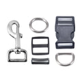 Factory Pet Harness Plastic Buckle Metal Color Hardware Pet Dog Collar Buckle Set