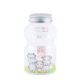 Hot Sale 500ml Kawaii Milk Cartoon Shaker Bottle PET Plastic Water/Juice/Tea Bottle with Aluminium Lid for Kids/Adults