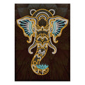 Elephant Diamond Painting Luminous Art Work Glowing in Dark Diy Diamond Painting Kits Crystal Diamond Painting