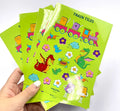 Hot Sale Custom Adhesive Decorative Waterproof Kiss Cut Cartoon Vinyl Sticker Sheets