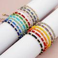 Go2boho High Quality Colorful Crystal Copper Beaded Bracelet Women Handmade Friendship String Luxury Fashion Jewelry Bracelets