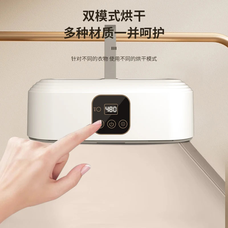 Portable Electric Tumble Dryer- Mini  Foldable 600 W Clothes Hot Air Dryer for Apartment Travel Camping