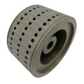 124x70x18mm Stahl MBO New Folding Water-Based Ink Suction Wheel 3-Row Hole Spare Parts