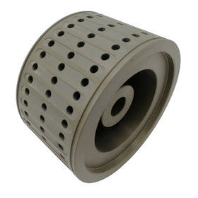 124x70x18mm Stahl MBO New Folding Water-Based Ink Suction Wheel 3-Row Hole Spare Parts
