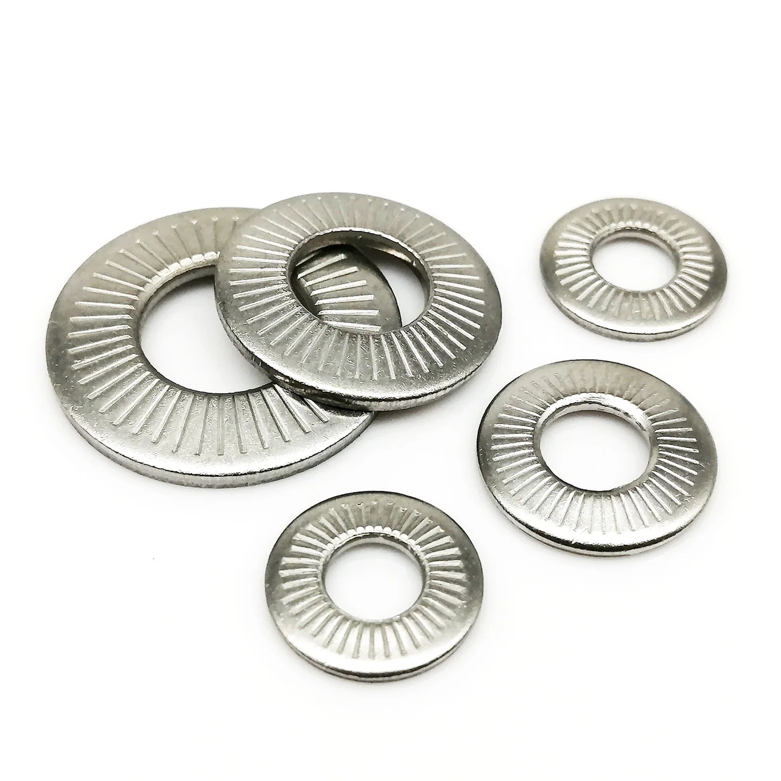 M2.5 M3 M4 M5 M6 M8 M10 M12 M16 Wedge Locking Washer Din9250 Stainless Steel 304 Safe Butterfly S Series Lock Washer