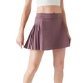 Custom Private Brand High Waist Ladies Tennis Skorts Women Sports Gym Wear Custom Pleated Elastic Tennis Skirts