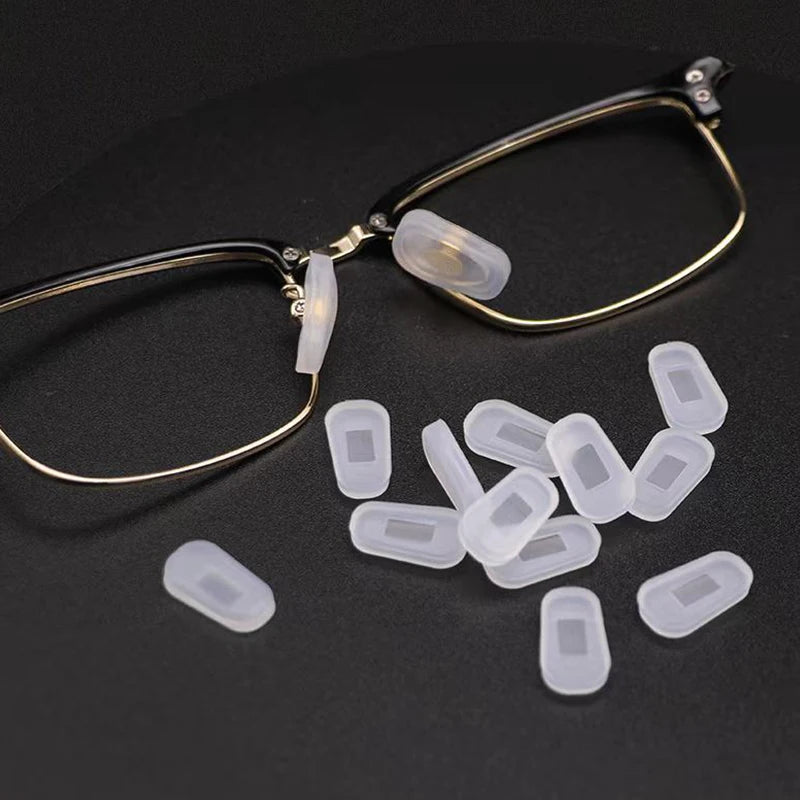 Eyeglasses Accessory Silicone Nose Pad Insert Anti-Slip Anti-Indentation Nose Silicone Nose Cover Pad