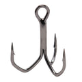 2024 Strong Treble Hook Tips Blood Grooves Barbed Diamond Hooks Bottom Treble Hook