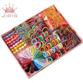 JIRIS Hot Sale New Style Hairpin Rubber Band Combination Box Set Bulk Children Hair Accessories Set for Girl  Kids Gift