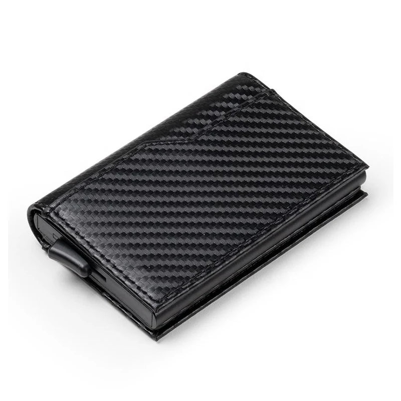 Used Designer Wallets Men Magic Small Card Wallet Luxury Leather Box Packaging