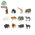 Zhiqu Toys Solid Plastic Tiger Giraffe Poultry Marine Animal Models PVC Simulation Animals for Children for Maternity Frozen