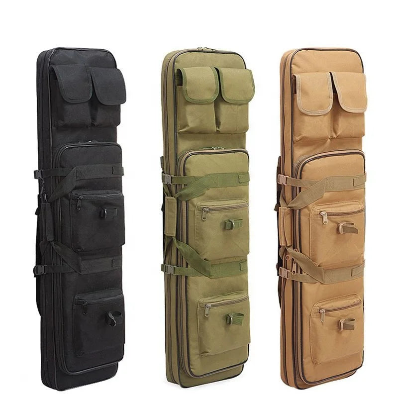 Wholesale High Density Nylon Fishing Rod Carrying Bag Fishing Pole Carrier Case Outdoor Tackle Storage Bag