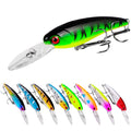 Hot Sale Floating Minnow Fishing Lure 9cm 7.28g 10 Colors Cheap Artificial Circadian Lure Bait Floating Minnow 3d Eyes Lures