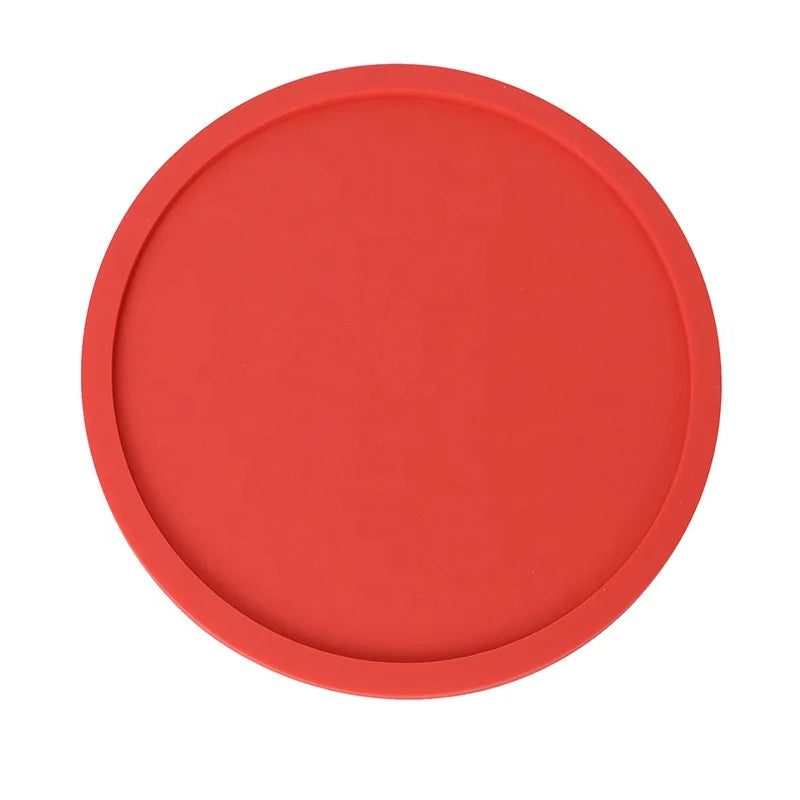 Wholesale Classic Rubber Soft PVC Coaster 3mm Eco-Friendly Custom Logo