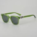 Green Personality Import Acetate Designer Prescription Trending Sunglasses 2025 Men Women High End Sun Glasses Luxury Brand