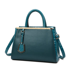 New Arrival Designer Women Tote Handbag PU Leather Crocodile Pattern Fashionable Handbag for Lady Girls