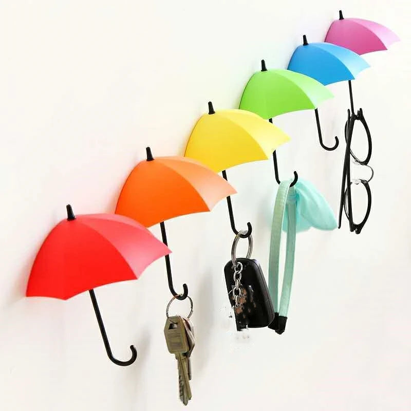 3 Pcs Wall Organizer Hook Behind-door Key Cloth Hanger Hook Bathroom Robe Towel Holder Rack Kitchen Hardware Shelf Hook