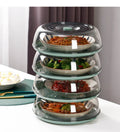 Insulated Multilayer Transparent Insect-Proof Plastic Silicone Food Cover for Household Dining Table Dish Specialty Tool MegaBDM