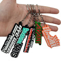 Factory Cheap Custom Rubber 2D 3D Soft PVC Keychain for Promotion Gifts 3d PVC Forklift Rubber Car Keychain Custom